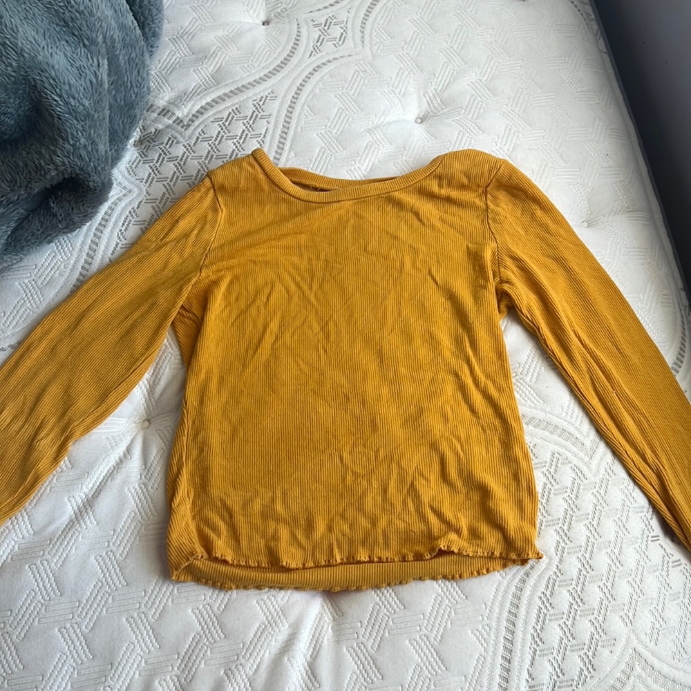 Yellow garage shirt